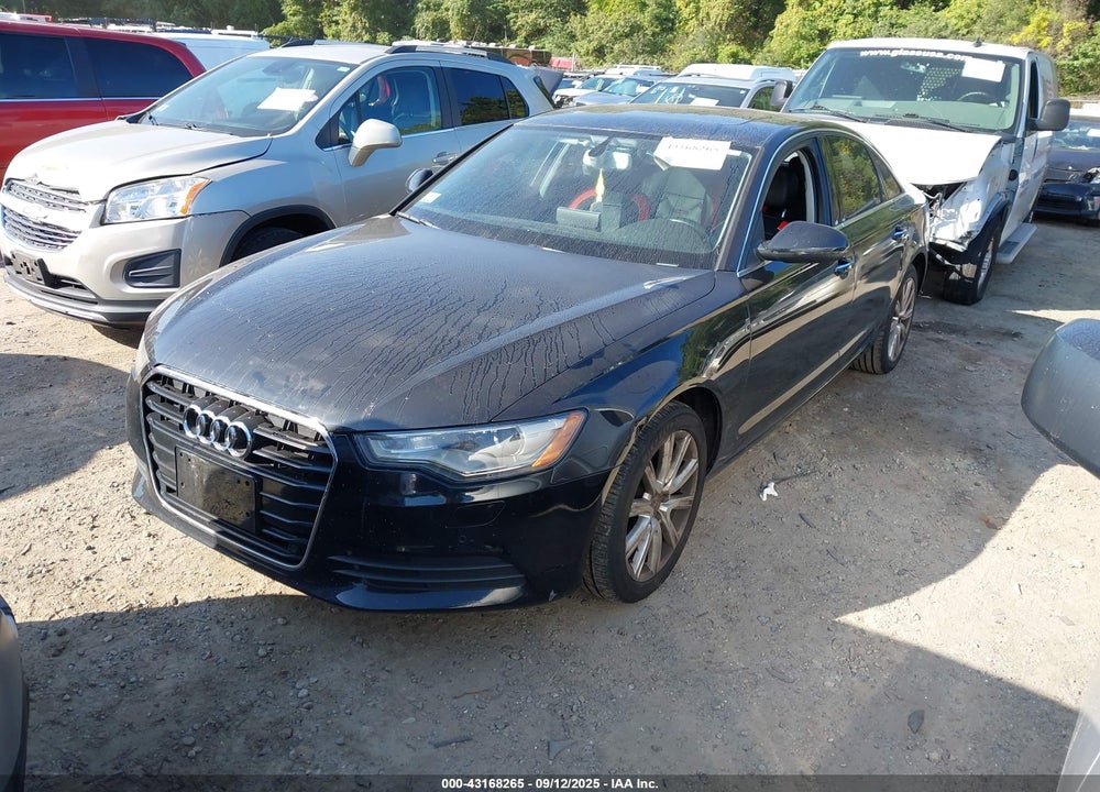 2013 AUDI A6 VIN: WAUDFAFC4DN015419