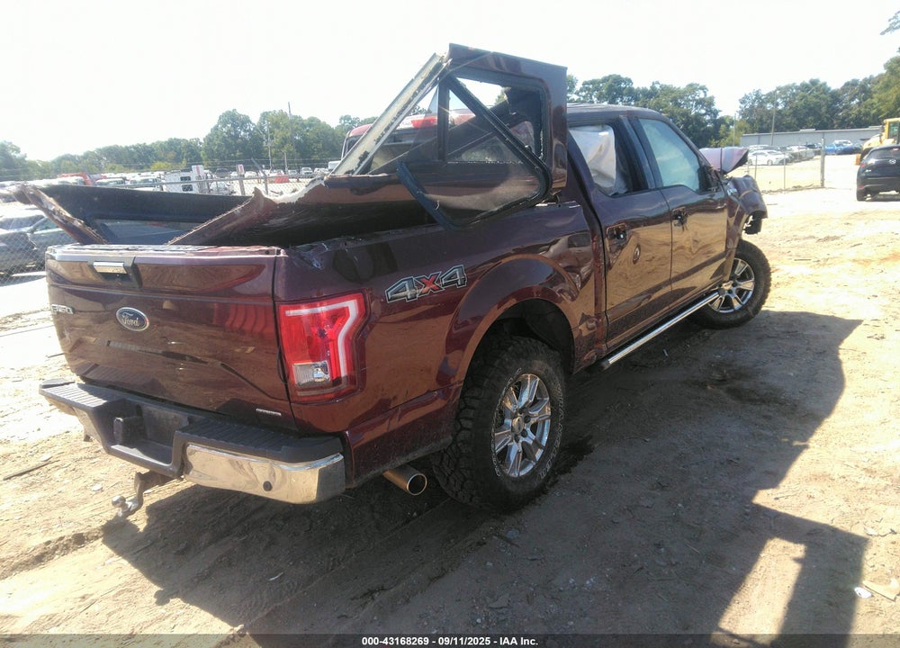 2016 FORD F-150 VIN: 1FTEW1EF0GFA95609