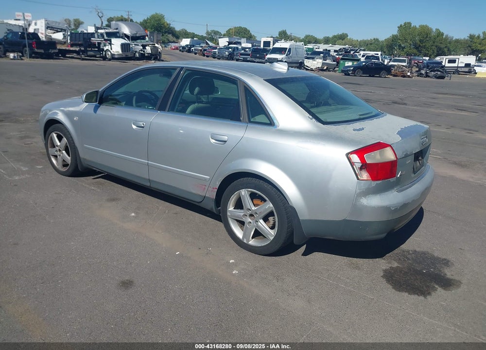 2004 AUDI A4 3.0 VIN: WAULT68E04A059019
