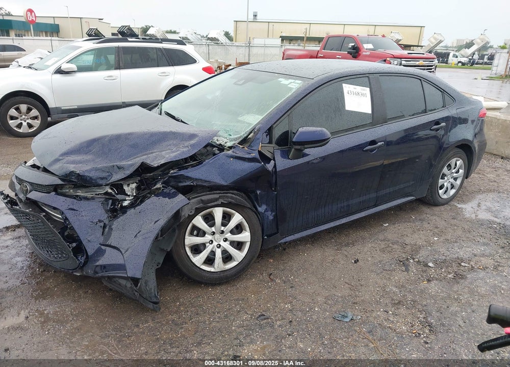 2022 TOYOTA COROLLA LE VIN: 5YFEPMAE9NP325892
