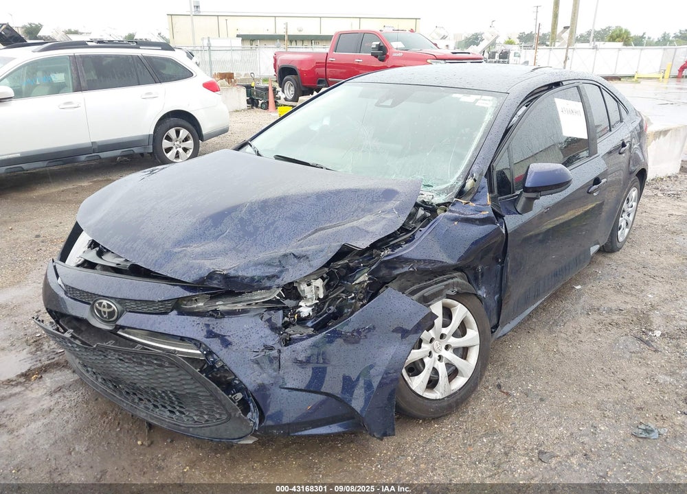 2022 TOYOTA COROLLA LE VIN: 5YFEPMAE9NP325892
