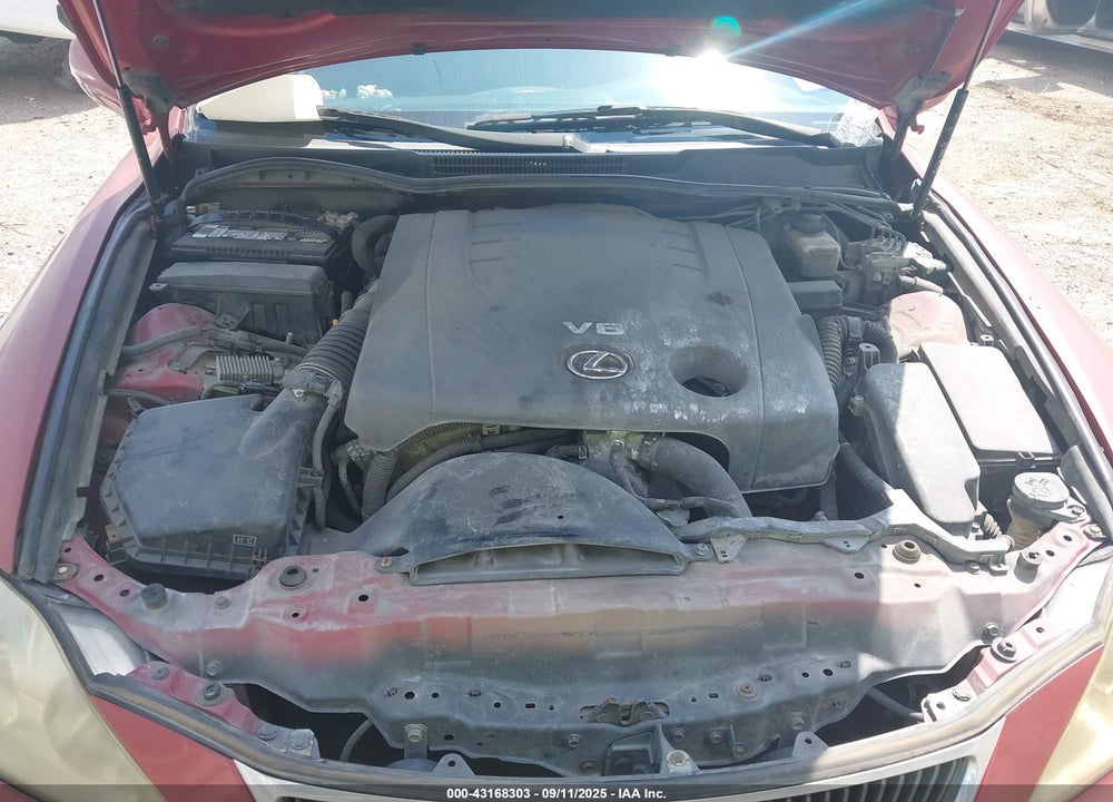 2006 LEXUS IS 250 VIN: JTHBK262062001135