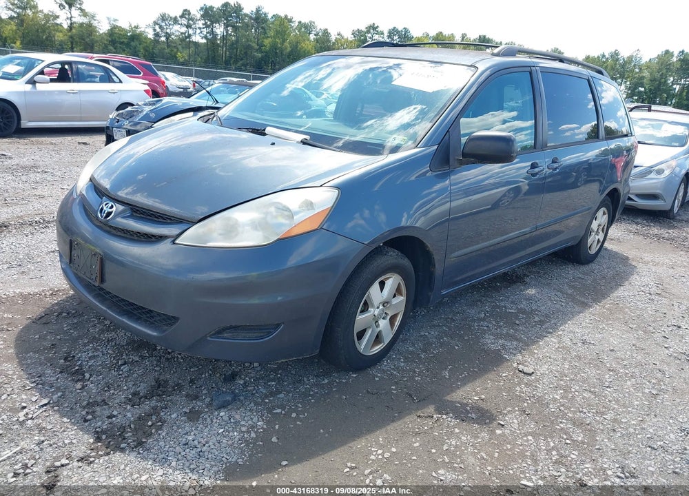 2008 TOYOTA SIENNA LE VIN: 5TDZK23CX8S182429