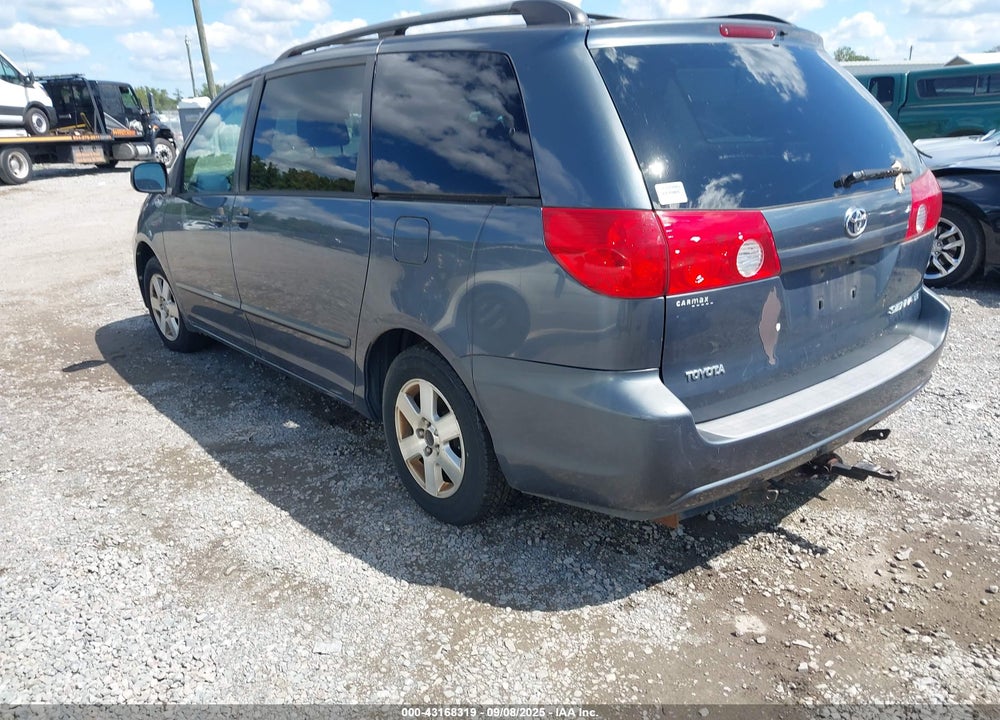 2008 TOYOTA SIENNA LE VIN: 5TDZK23CX8S182429