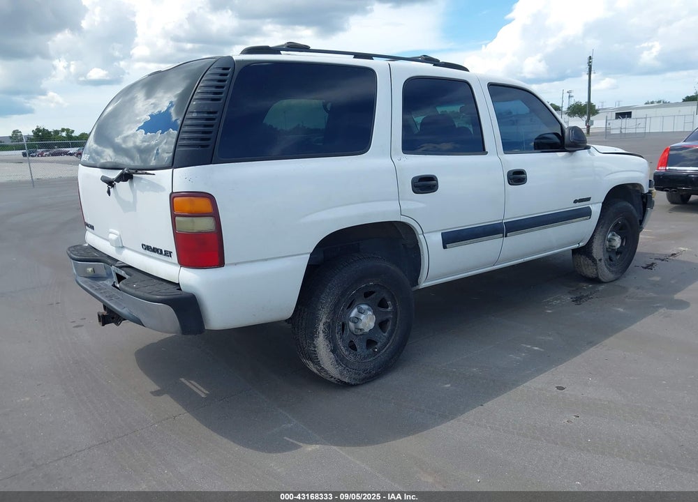 2000 CHEVROLET TAHOE ALL NEW LS VIN: 1GNEK13T0YJ120504