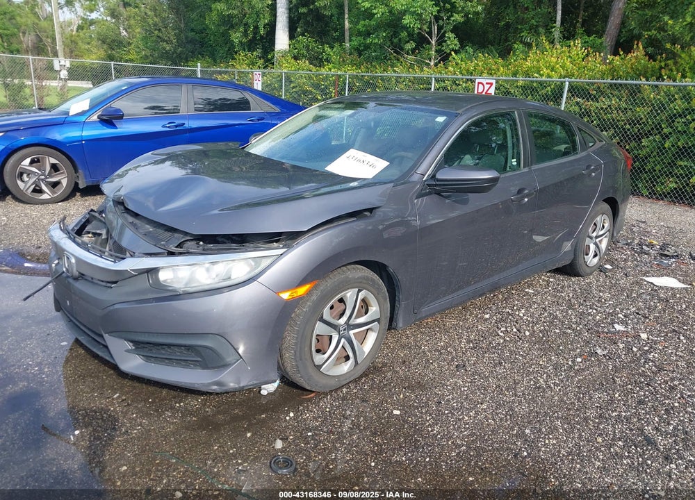 2017 HONDA CIVIC LX VIN: 19XFC2F59HE019715