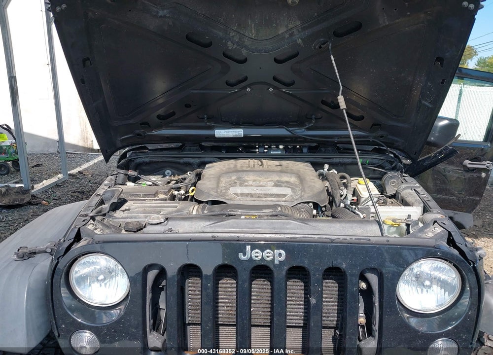 2017 JEEP WRANGLER UNLIMITED SPORT 4X4 VIN: 1C4BJWDG8HL622114