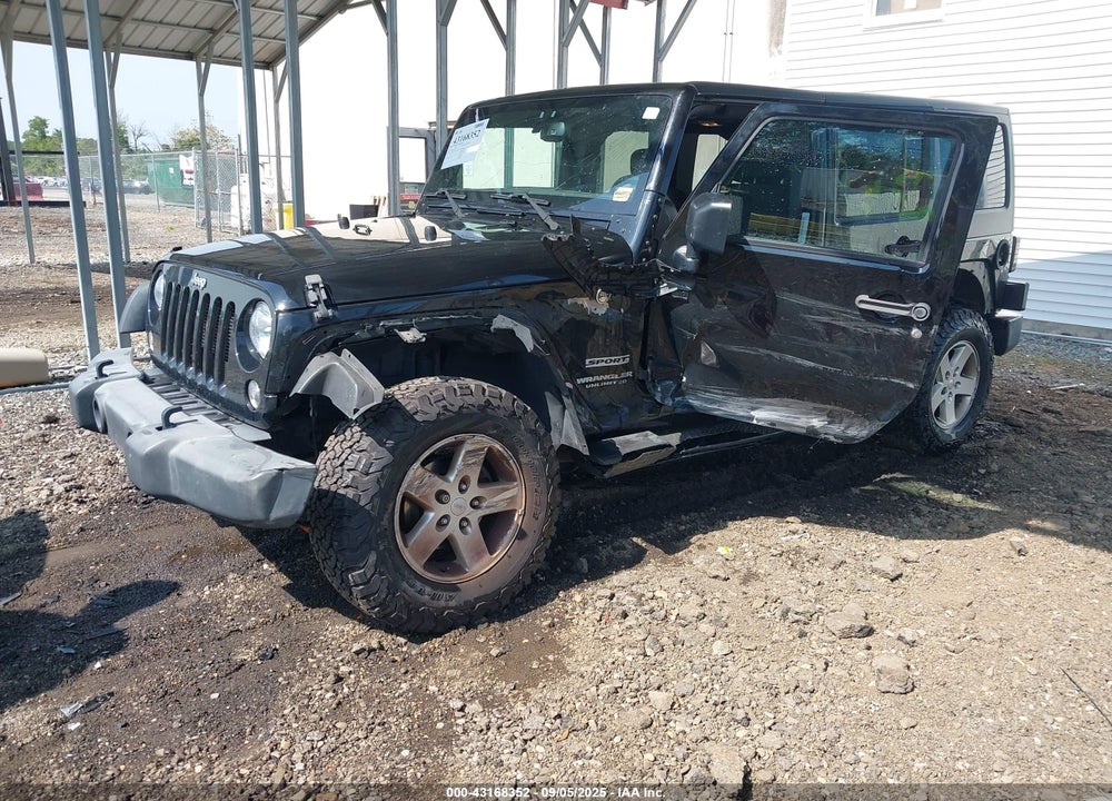2017 JEEP WRANGLER UNLIMITED SPORT 4X4 VIN: 1C4BJWDG8HL622114