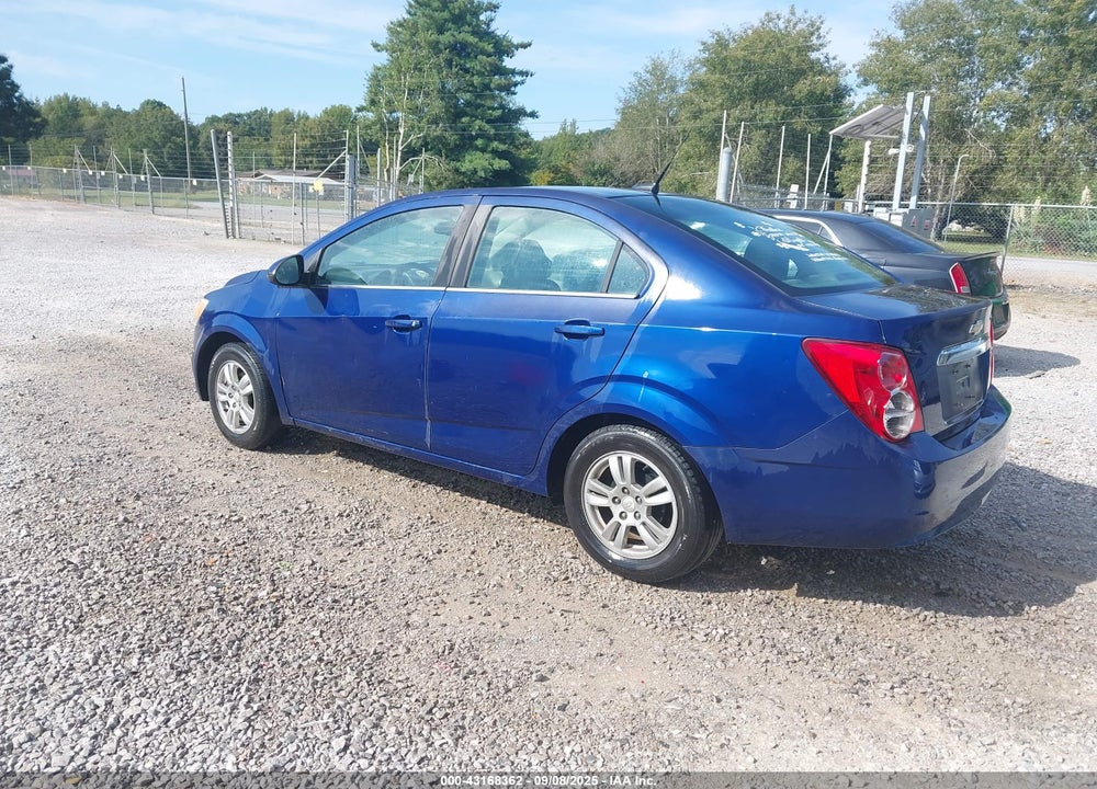 2013 CHEVROLET SONIC VIN: 1G1JC5SH1D4125351