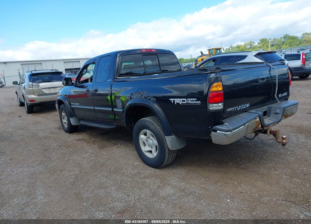 2000 TOYOTA TUNDRA LTD V8 VIN: 5TBBT4816YS064386