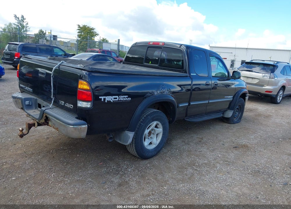 2000 TOYOTA TUNDRA LTD V8 VIN: 5TBBT4816YS064386