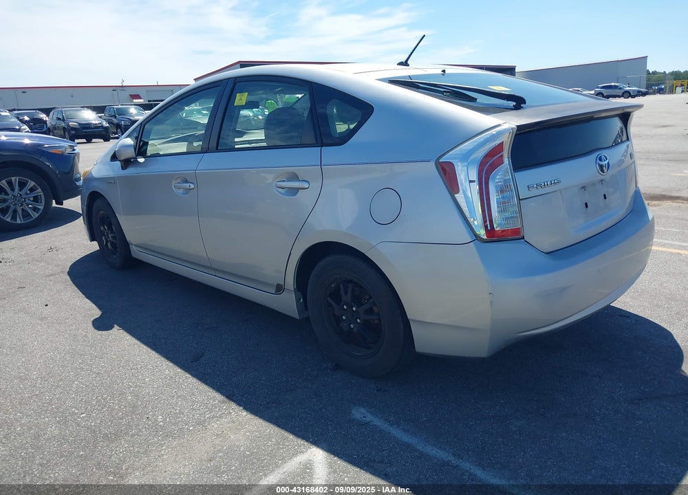 2013 TOYOTA PRIUS VIN: JTDKN3DU5D5579083