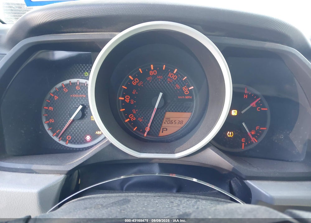 2013 TOYOTA 4RUNNER VIN: JTEZU5JRXD5052486