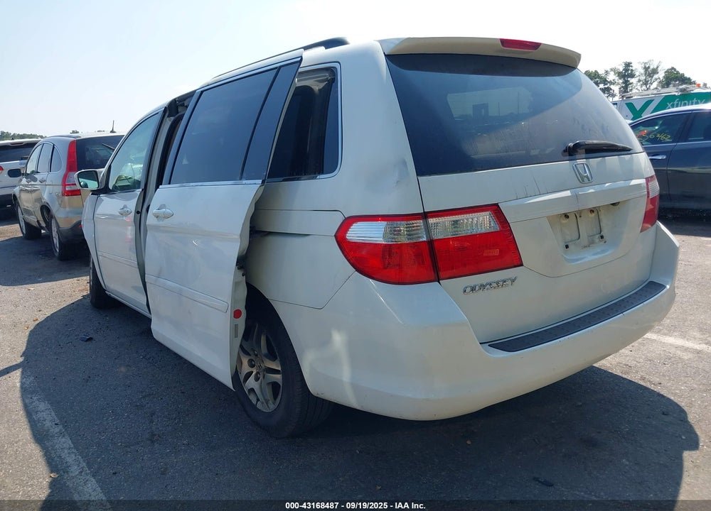 2007 HONDA ODYSSEY VIN: 5FNRL38737B103345