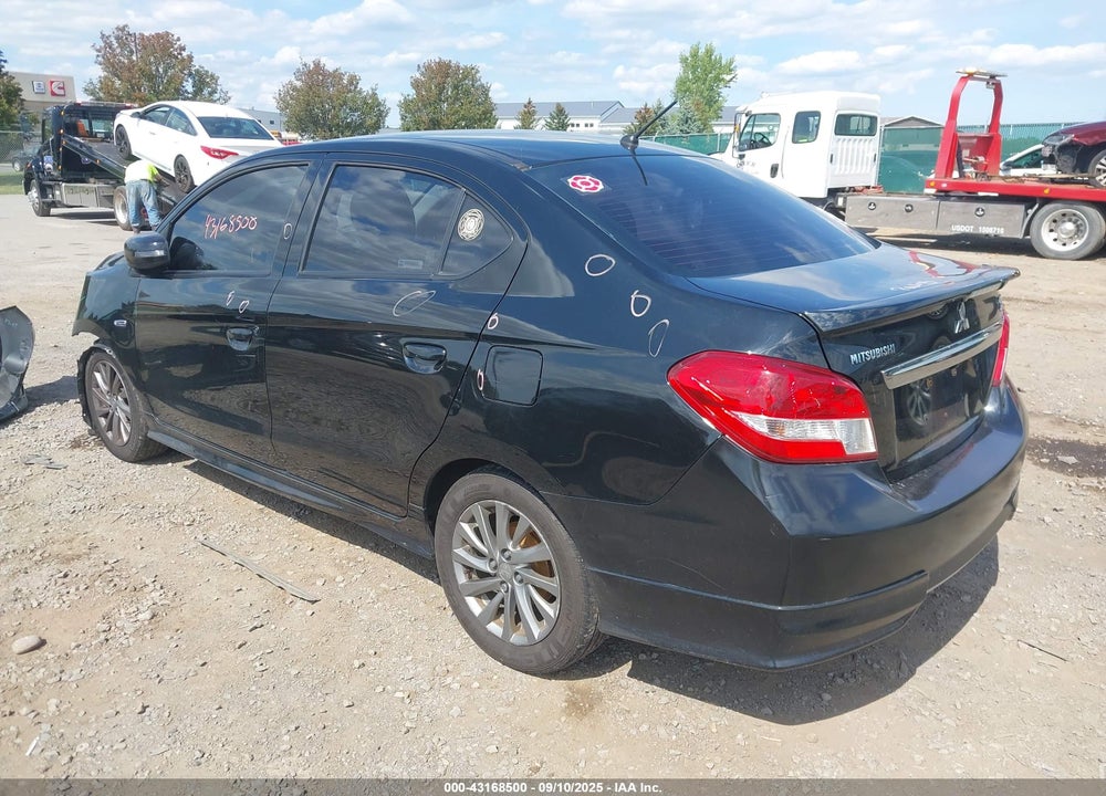 2017 MITSUBISHI MIRAGE VIN: ML32F4FJ5HH001837