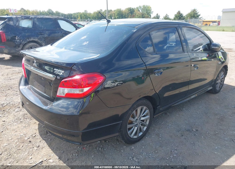 2017 MITSUBISHI MIRAGE VIN: ML32F4FJ5HH001837