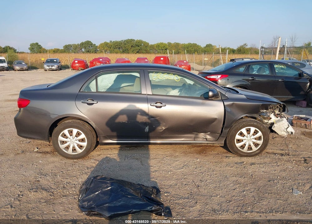 2009 TOYOTA COROLLA VIN: JTDBL40E599034463