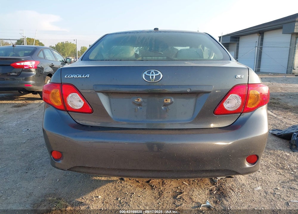 2009 TOYOTA COROLLA VIN: JTDBL40E599034463