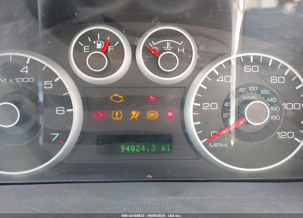 2009 FORD FUSION VIN: 3FAHP07Z09R170994