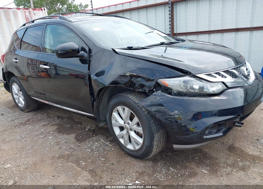 2011 NISSAN MURANO VIN: JN8AZ1MU3BW070335
