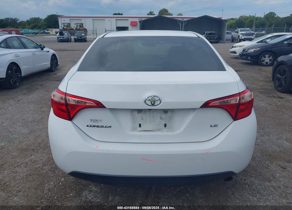 2017 TOYOTA COROLLA VIN: 2T1BURHE0HC813020