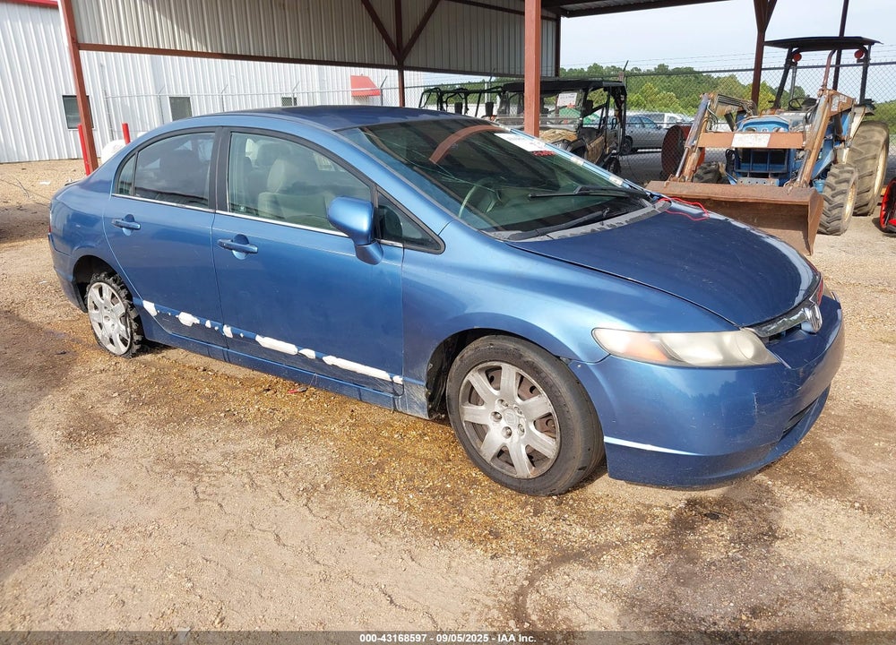 2006 HONDA CIVIC LX VIN: 1HGFA16596L136474