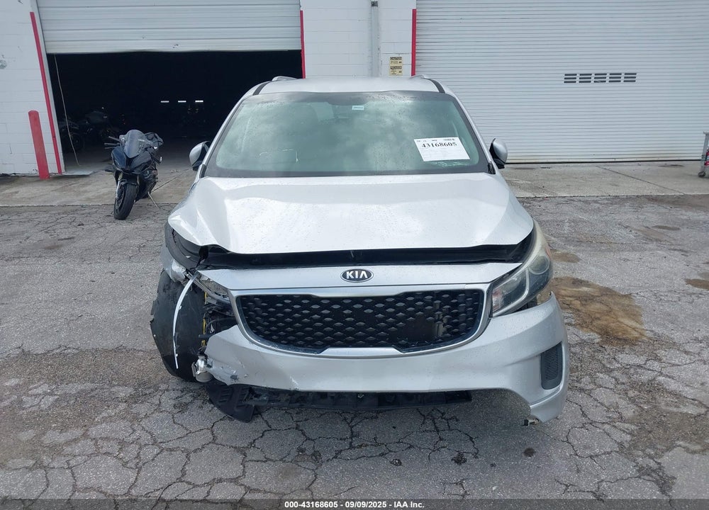 2016 KIA SEDONA VIN: KNDMB5C15G6095269