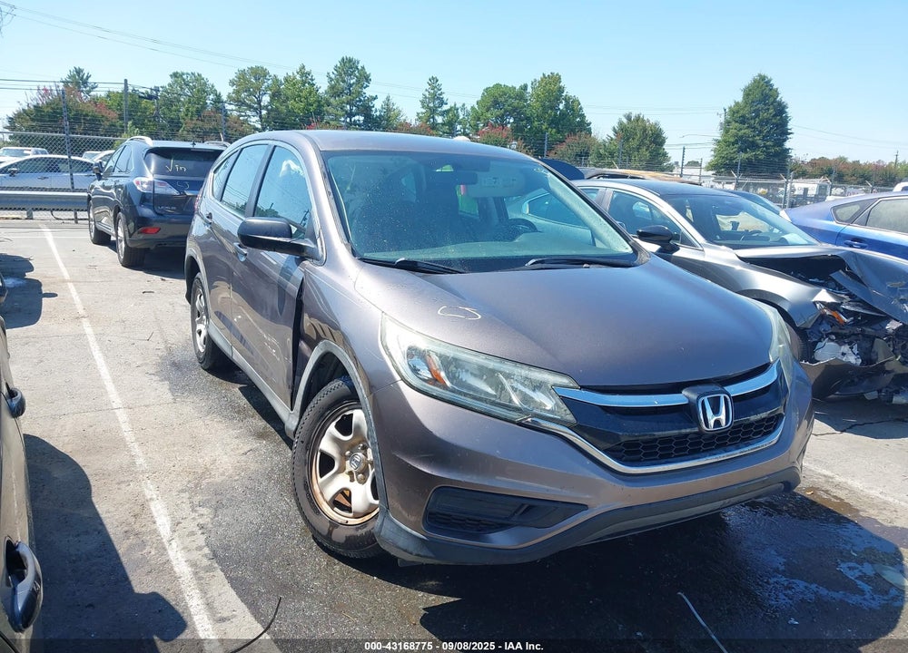 2015 HONDA CR-V LX VIN: 3CZRM3H34FG714840
