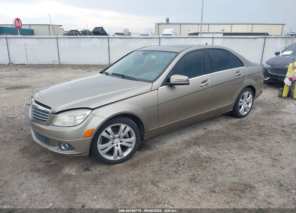 2010 MERCEDES-BENZ C CLASS VIN: WDDGF8BB0AF447832