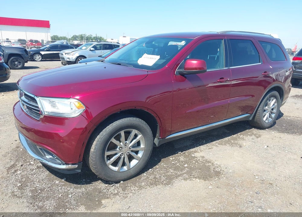 2018 DODGE DURANGO SXT RWD VIN: 1C4RDHAG4JC160078