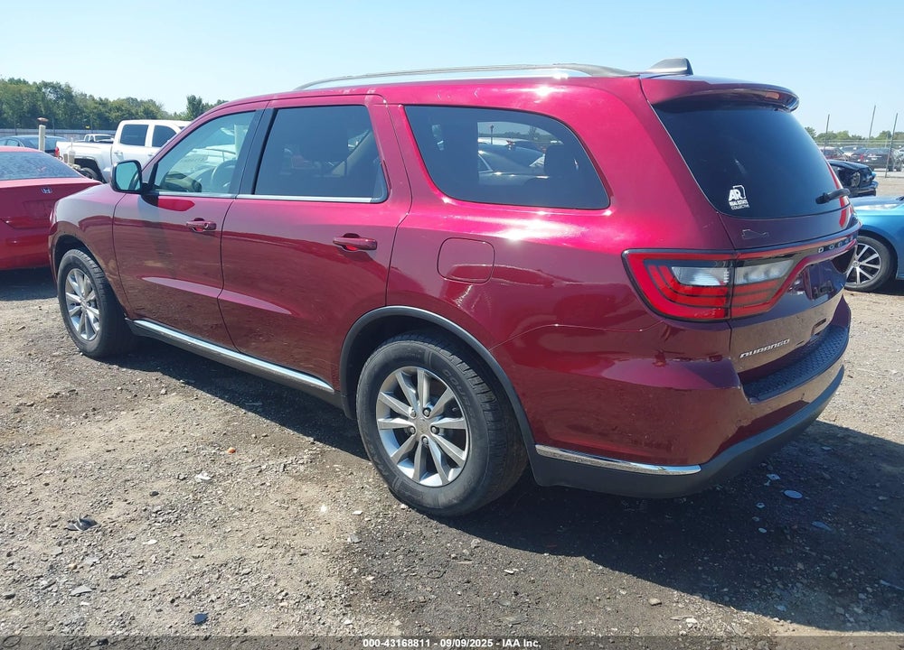 2018 DODGE DURANGO SXT RWD VIN: 1C4RDHAG4JC160078