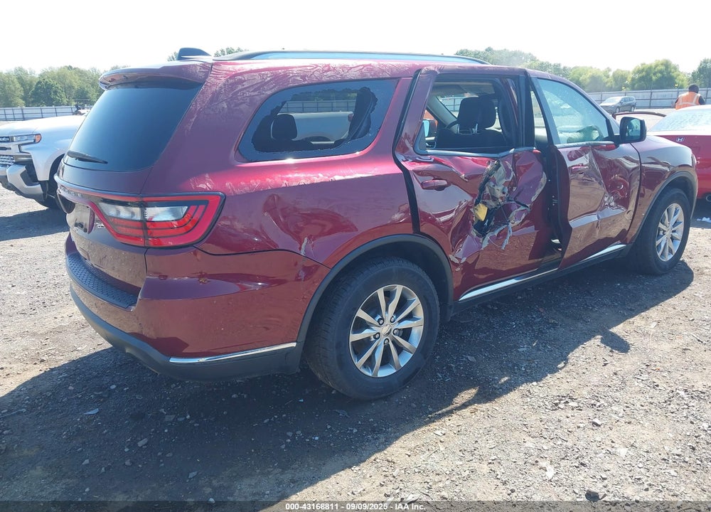2018 DODGE DURANGO SXT RWD VIN: 1C4RDHAG4JC160078