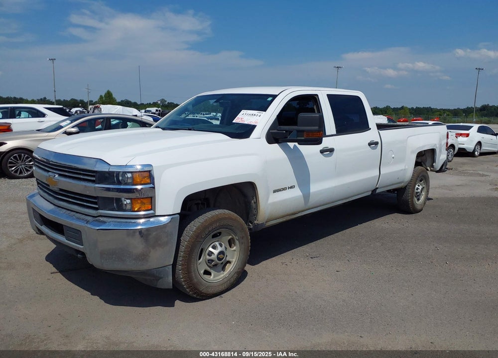 2018 CHEVROLET SILVERADO 2500 VIN: 1GC1CUEG0JF219791