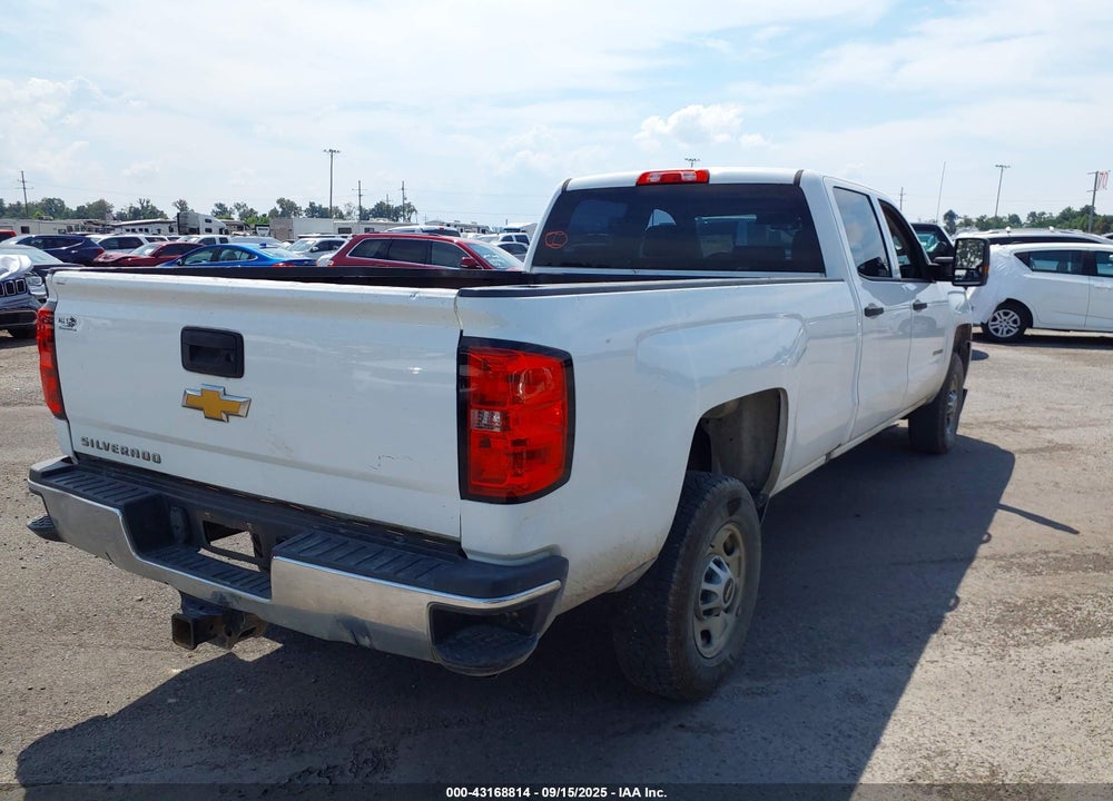 2018 CHEVROLET SILVERADO 2500 VIN: 1GC1CUEG0JF219791