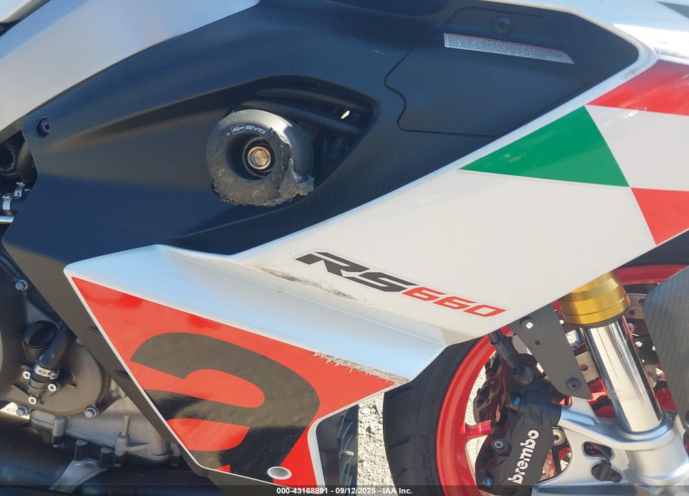 2024 APRILIA RS 660 EXTREMA VIN: ZD4KSUR06RS000362
