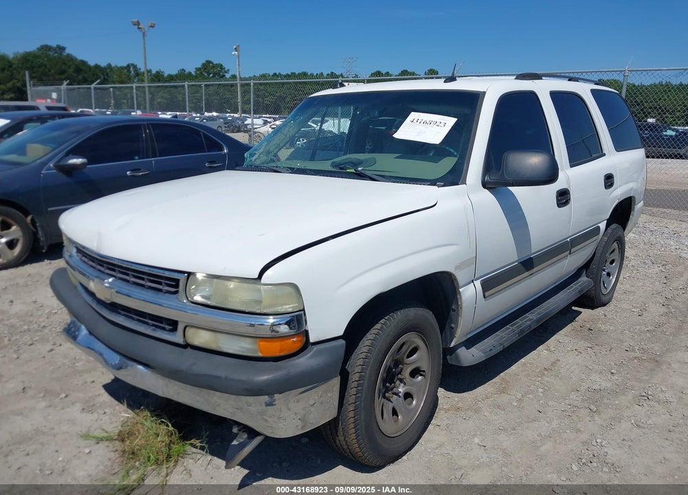 2005 CHEVROLET TAHOE LS VIN: 1GNEC13T15J108421
