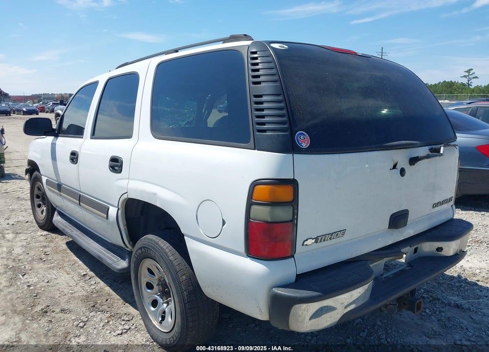 2005 CHEVROLET TAHOE LS VIN: 1GNEC13T15J108421