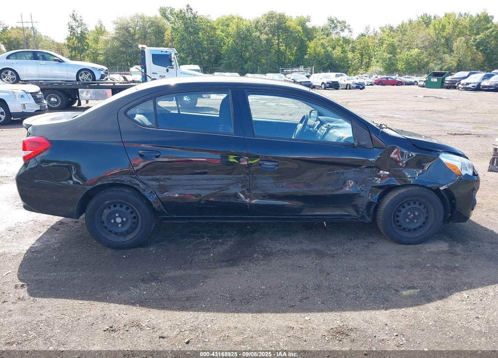 2017 MITSUBISHI MIRAGE VIN: ML32F3FJXHH000628