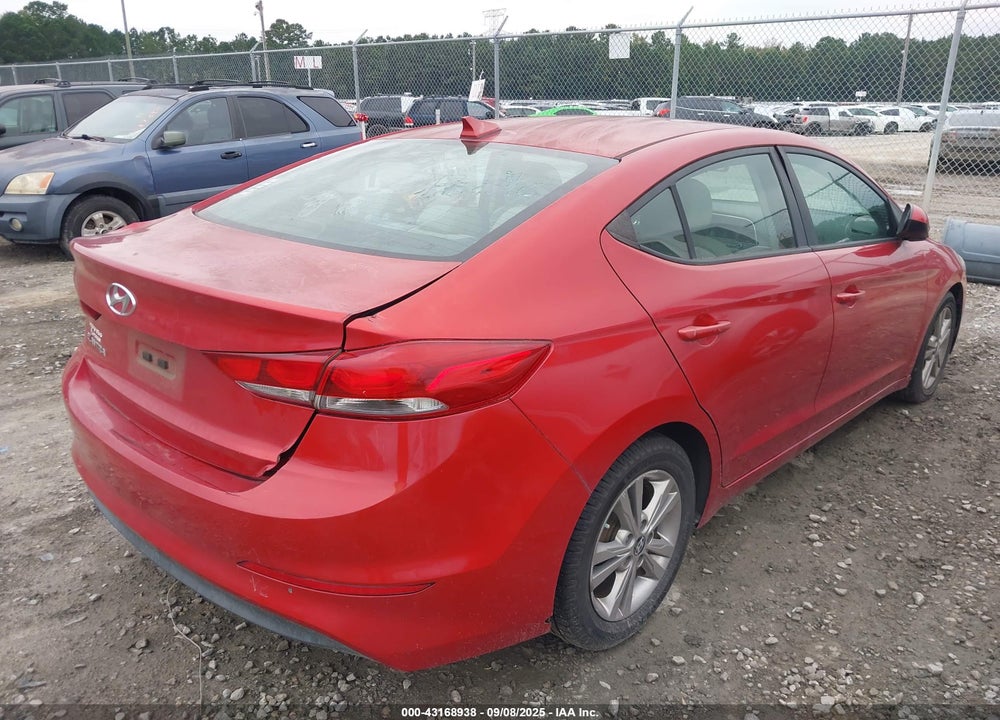2017 HYUNDAI ELANTRA VIN: 5NPD84LF4HH025502