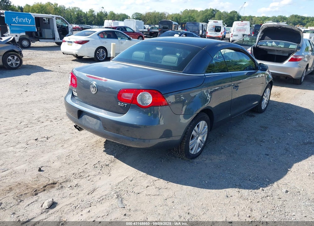 2008 VOLKSWAGEN EOS TURBO VIN: WVWAA71F68V048081