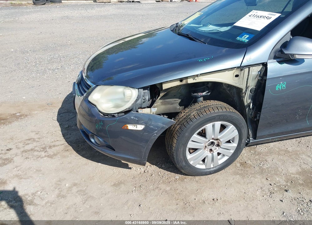 2008 VOLKSWAGEN EOS TURBO VIN: WVWAA71F68V048081