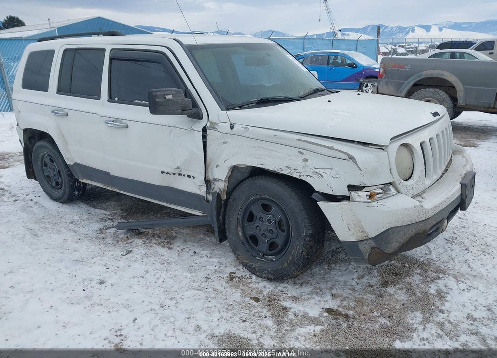 2014 JEEP PATRIOT SPORT VIN: 1C4NJPBB0ED848793