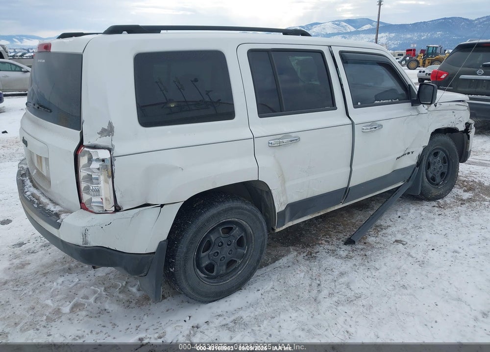 2014 JEEP PATRIOT SPORT VIN: 1C4NJPBB0ED848793