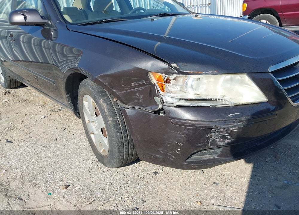 2009 HYUNDAI SONATA GLS VIN: 5NPET46C89H455359