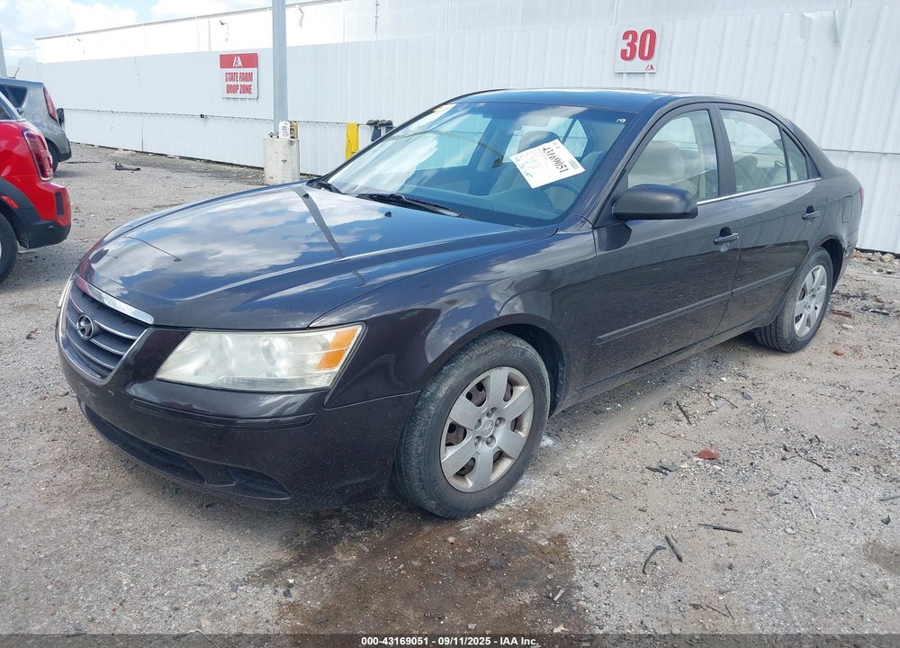 2009 HYUNDAI SONATA GLS VIN: 5NPET46C89H455359