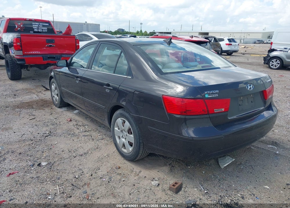 2009 HYUNDAI SONATA GLS VIN: 5NPET46C89H455359