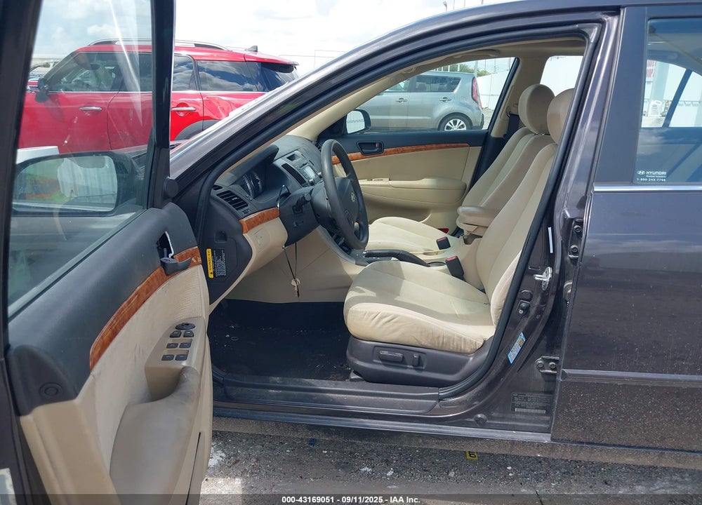 2009 HYUNDAI SONATA GLS VIN: 5NPET46C89H455359