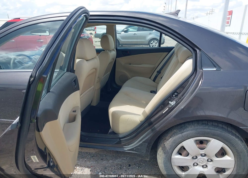 2009 HYUNDAI SONATA GLS VIN: 5NPET46C89H455359