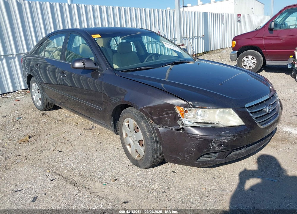 2009 HYUNDAI SONATA GLS VIN: 5NPET46C89H455359