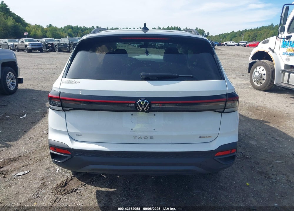2025 VOLKSWAGEN TAOS 1.5T SE BLACK VIN: 3VV2C7B21SM034716